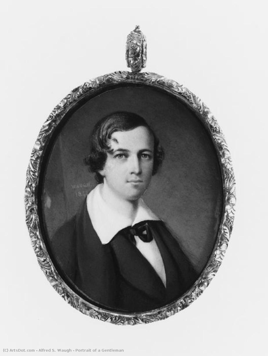 Portrait Of A Gentleman — Alfred Stansfield Waugh