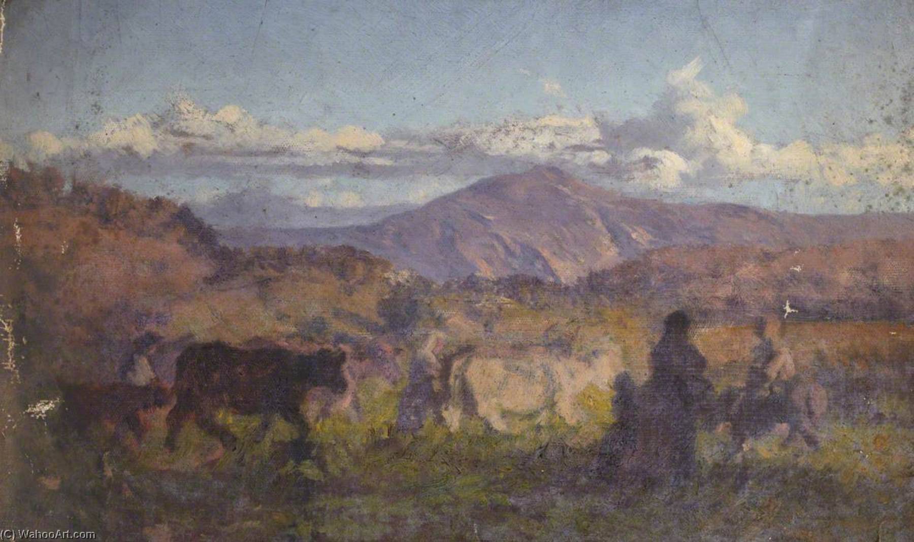 Landscape With Drovers And Cattle — Томас Стюарт Смит