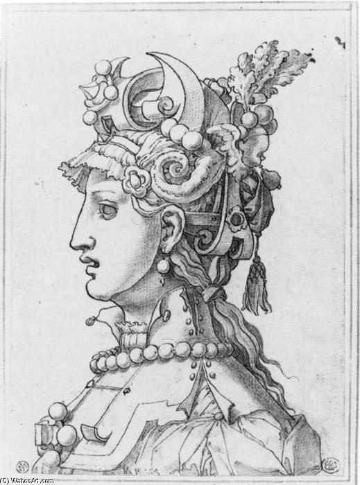 Female Mask — Léonard Thiry (leonardo Fiammingo)