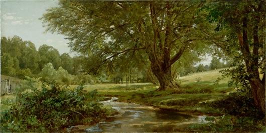 Glade At Oldmixon, Chester County, Pennsylvania — William Trost Richards