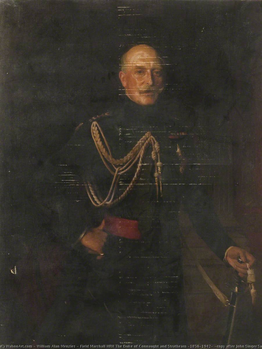 Field Marshall Hrh The Duke Of Connaught And Strathearn (1850–1942) (copy After John Singer Sargent) — William Alan Menzies