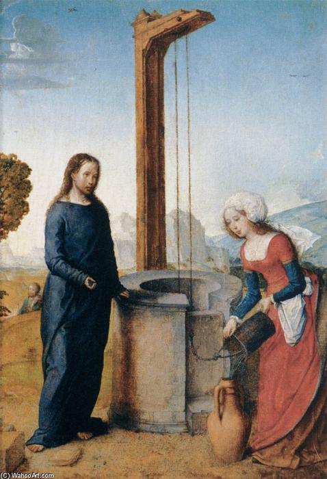 Christ And The Woman Of Samaria — Juan De Flandes