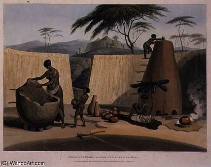Booshuana Women Manufacturing Earthen Ware — Сэмюэл Дэниел