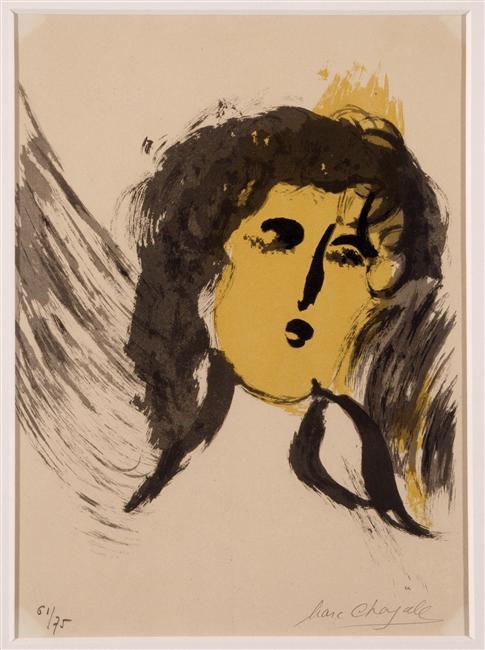 An Angel — Marc Chagall