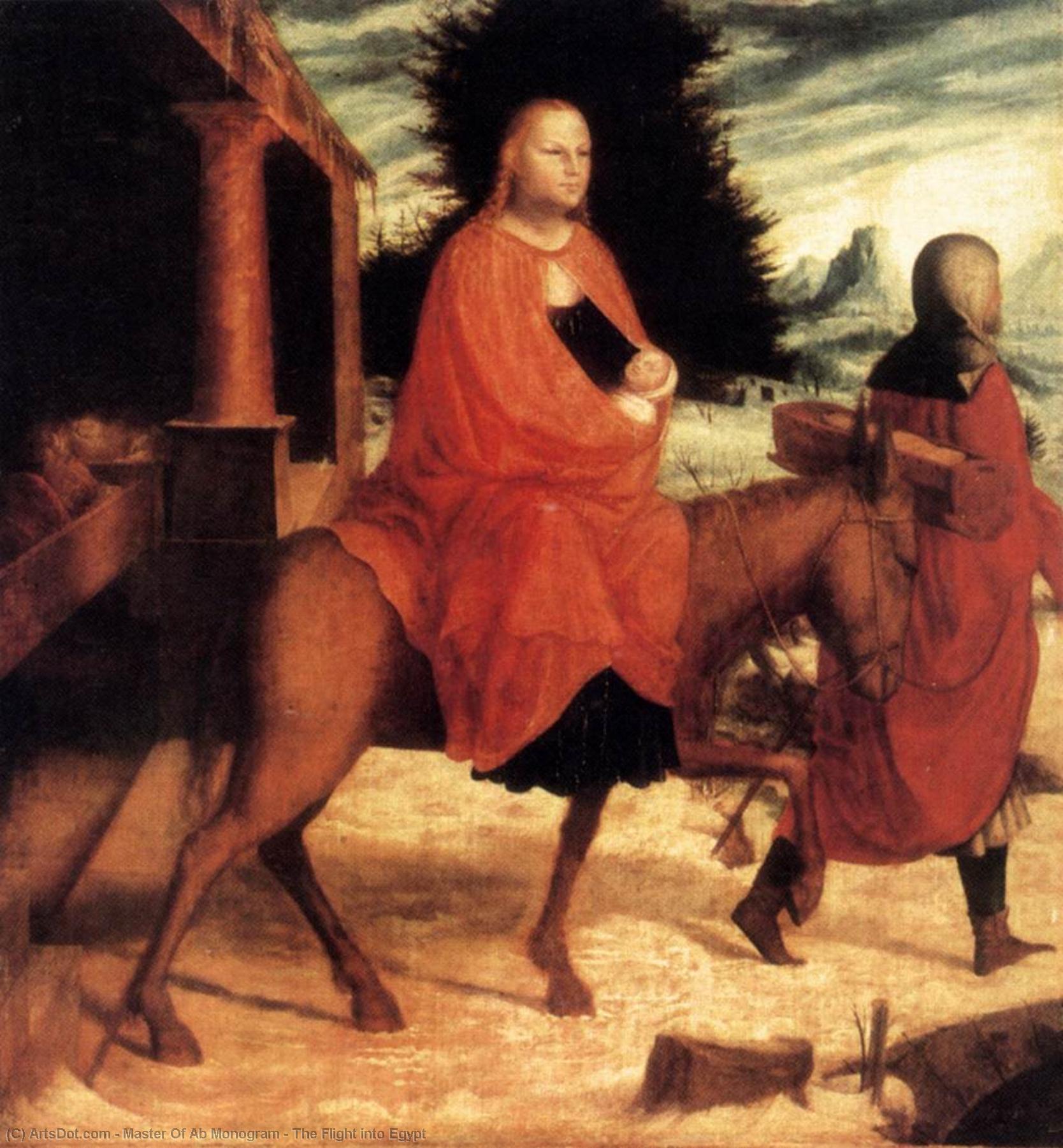 The Flight Into Egypt — Master Of Ab Monogram