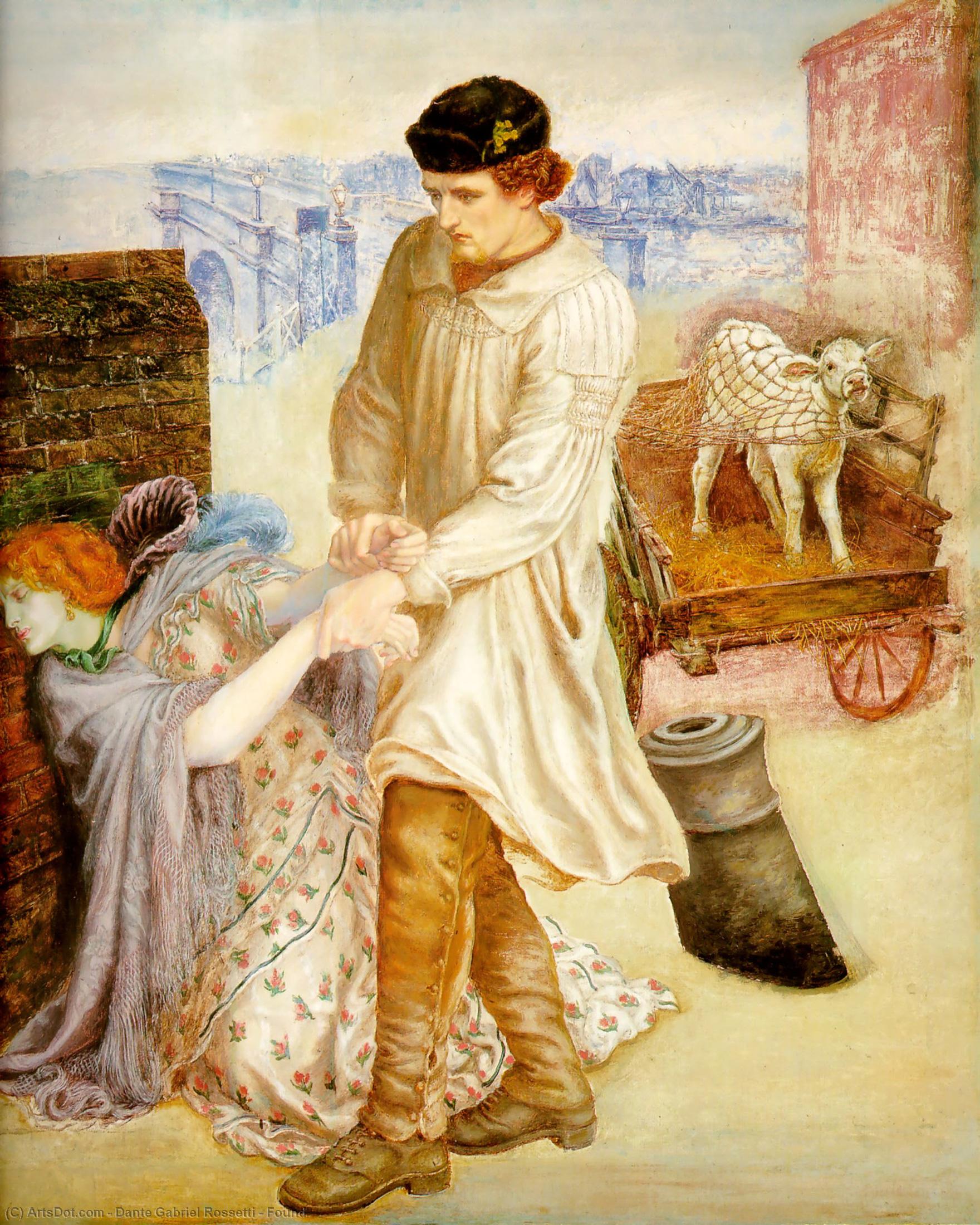 Die Hochzeit Des Heiligen Georg Und Der Prinzessin — Dante Gabriel Rossetti