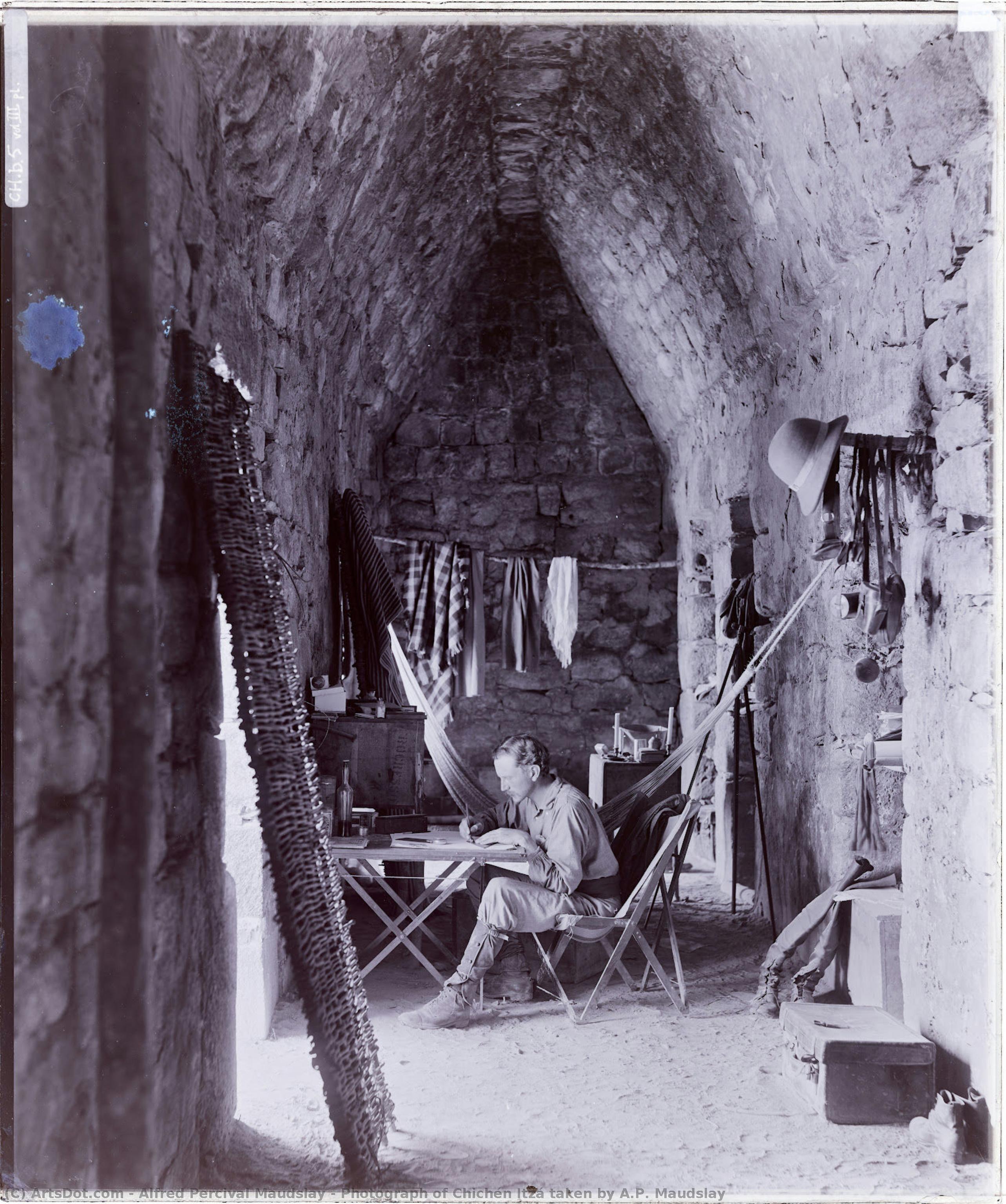 Photograph Of Chichén Itzá Taken By A.p. Maudslay — Alfred Percival Maudslay