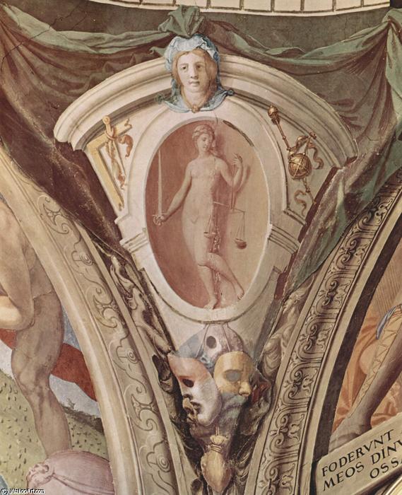 Scenes Of Allegories Of The Cardinal Virtues — Agnolo Bronzino