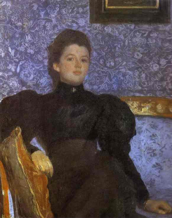 Portrait Of Countess Varvara Musina-pushkina — Valentin Alexandrovich Serov