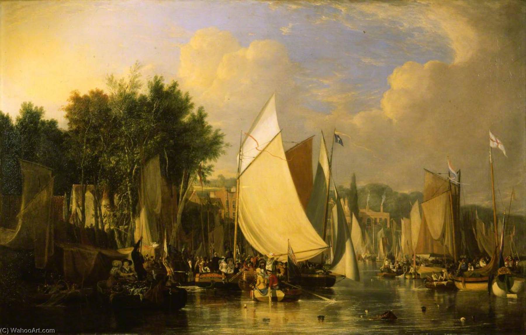 Thorpe Water Frolic, Afternoon — Joseph Stannard