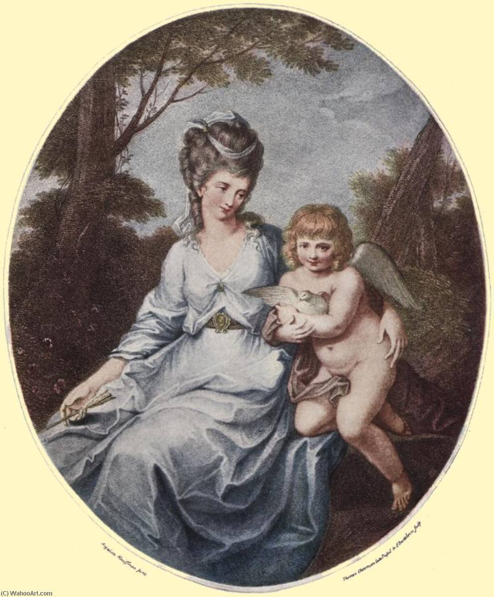 The Marchioness Of Townshend — Angelica Kauffmann (maria Anna Angelika)