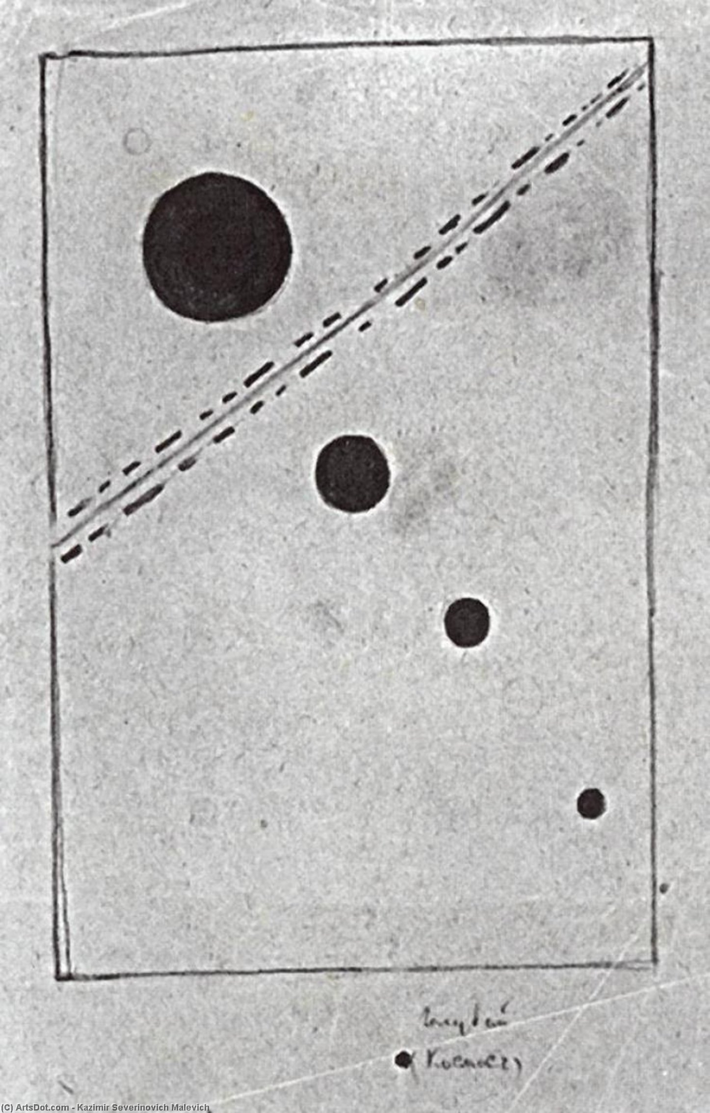 Blue Space — Kazimir Malevich