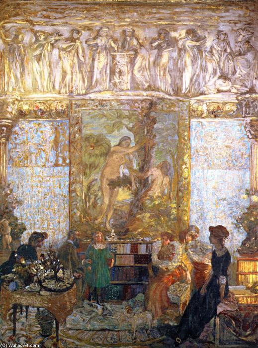 The Library — Jean-édouard Vuillard
