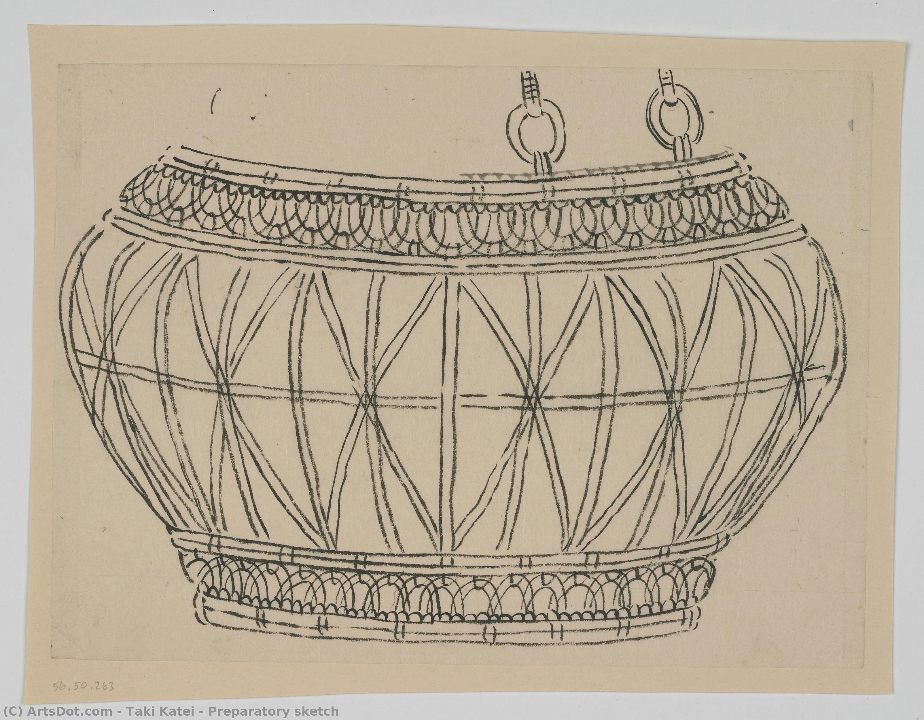 Preparatory Sketch — Taki Katei