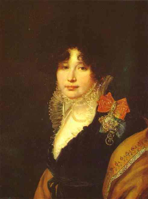 Portrait Of The Princess A. V. Scherbatova — Orest Adamovich Kiprenski