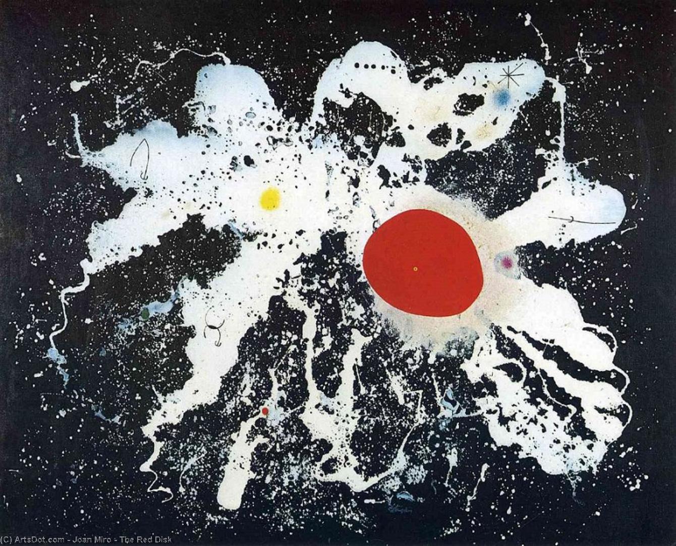 The Red Disk — Жоан Миро