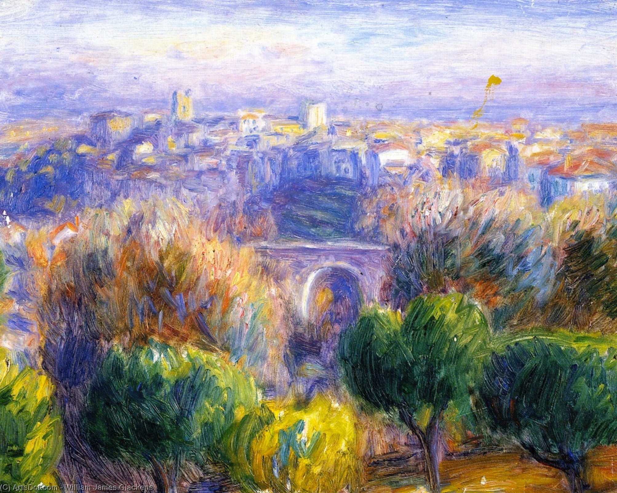 Town Of Venice — William James Glackens