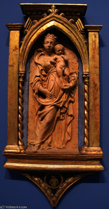 Attr.), Madonna Col Bambino, Firenze — Nanni Di Bartolo