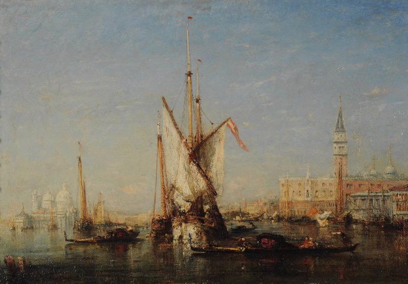 Venise Vue Sur San Giorgio — Felix Ziem