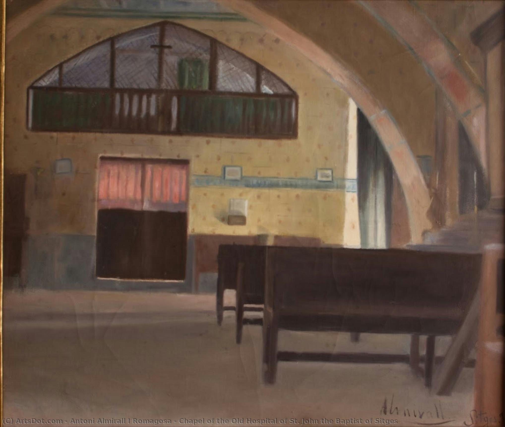 Chapel Of The Old Hospital Of St. John The Baptist Of Sitges — Antoni Almirall I Romagosa