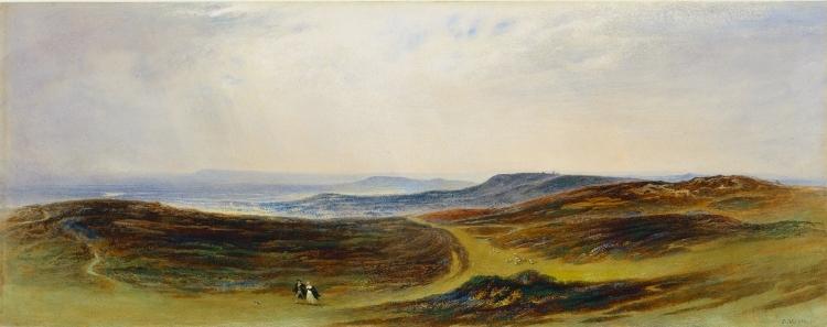 The Valley Of The Tyne, My Native Country, Near Henshaw — John Martin