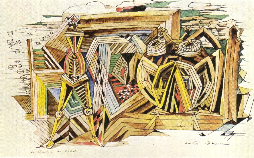 The Construction Of Daedalus — André Masson