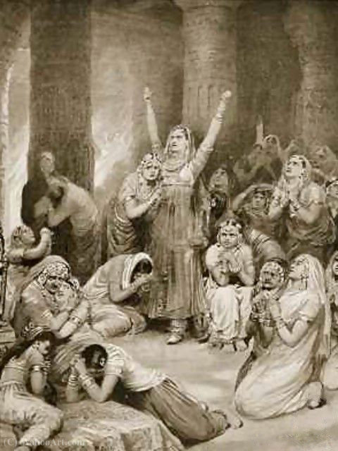 The Rajput Ceremony Of Jauhar Holocaust — Ambrose Dudley