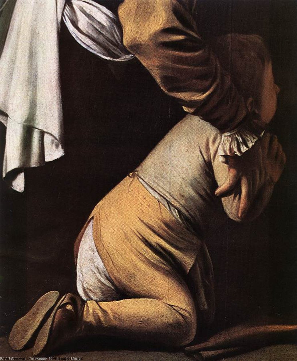 Madonna Del Rosario (detail) — Caravaggio