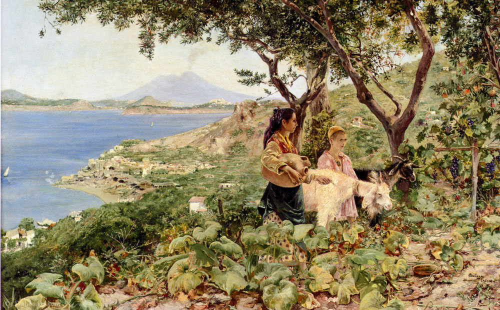 The Goatherders — Jose Gallegos Y Arnosa
