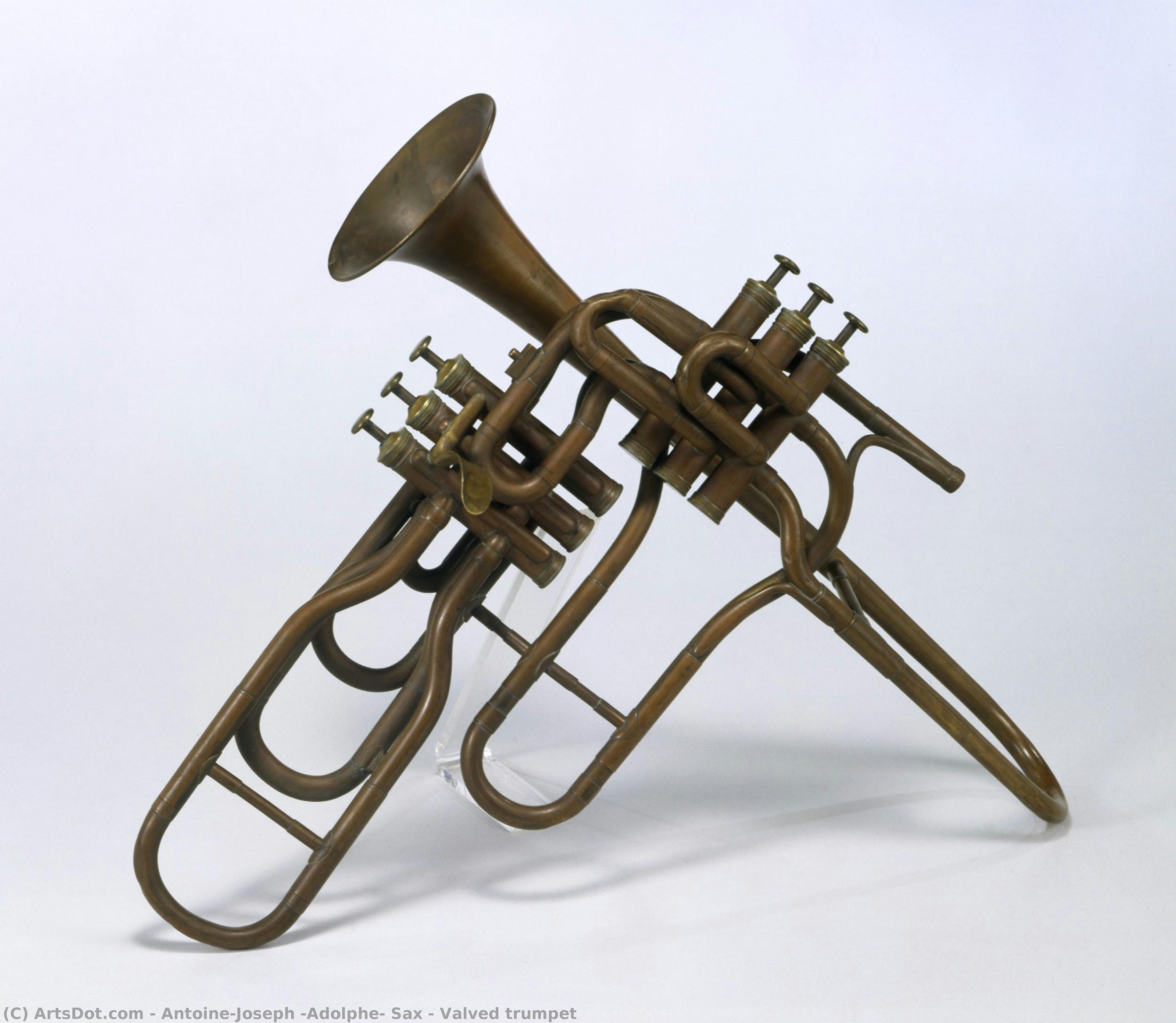 Valved Trumpet — Adolphe Sax