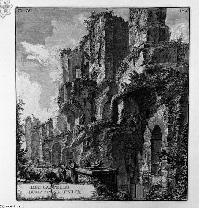 Perspective Of The Rear — Giovanni Battista Piranesi