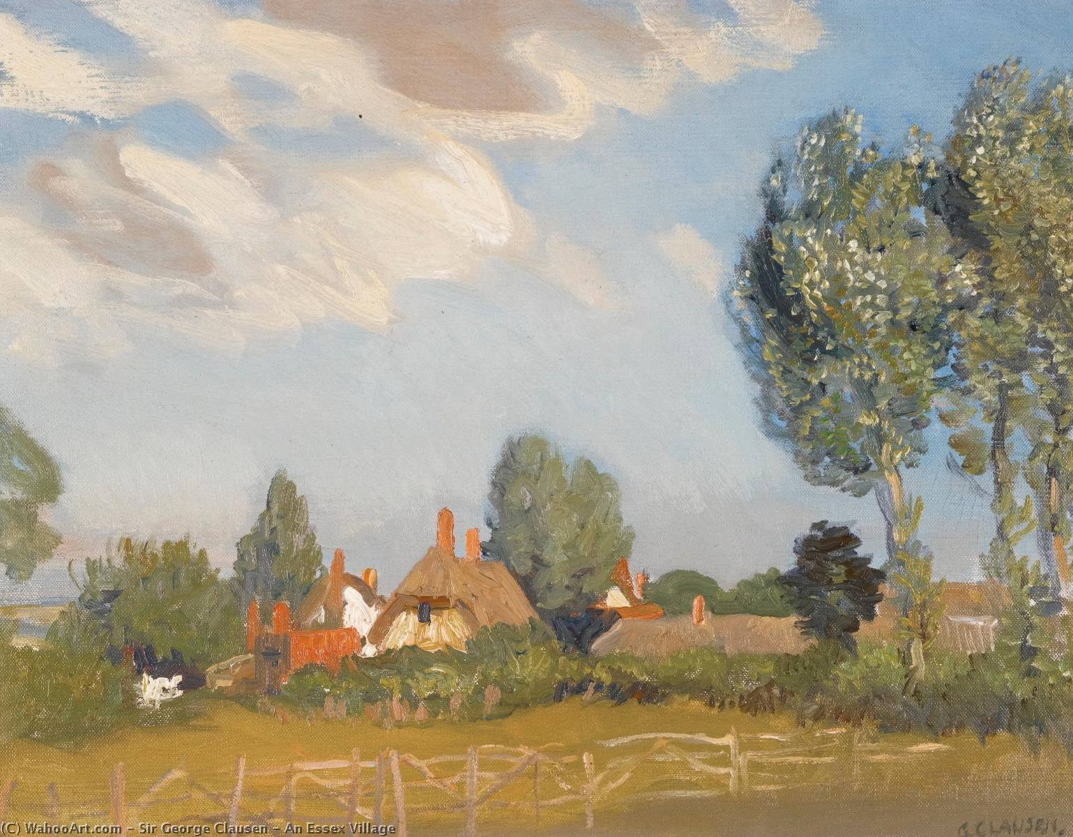 An Essex Village — Sir George Clausen