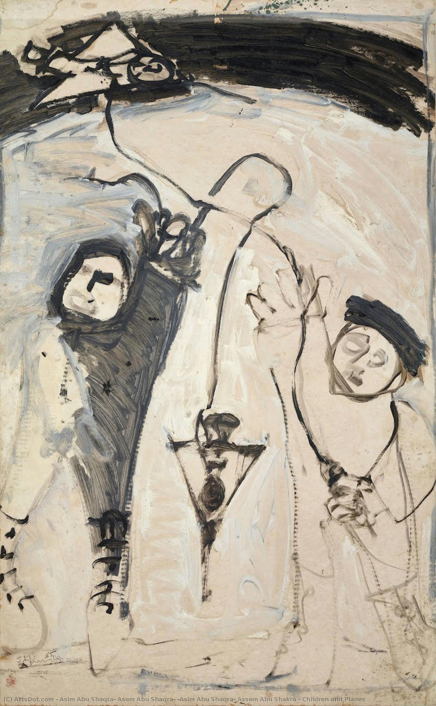 Children And Planes — Asim Abu Shaqra, Asem Abu Shaqra, 'asim Abu Shaqra, Assem Abu Shakra