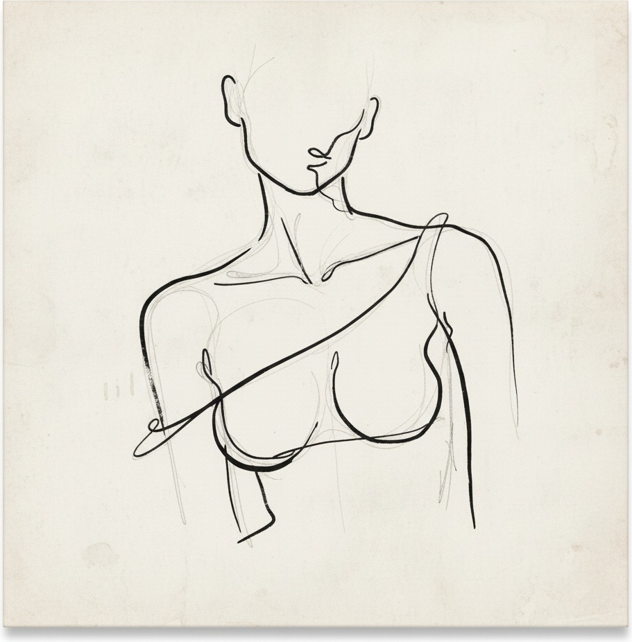 Ephemeral Contours: A Monochromatic Study In Unspoken Profile And Line — Christian Noiret