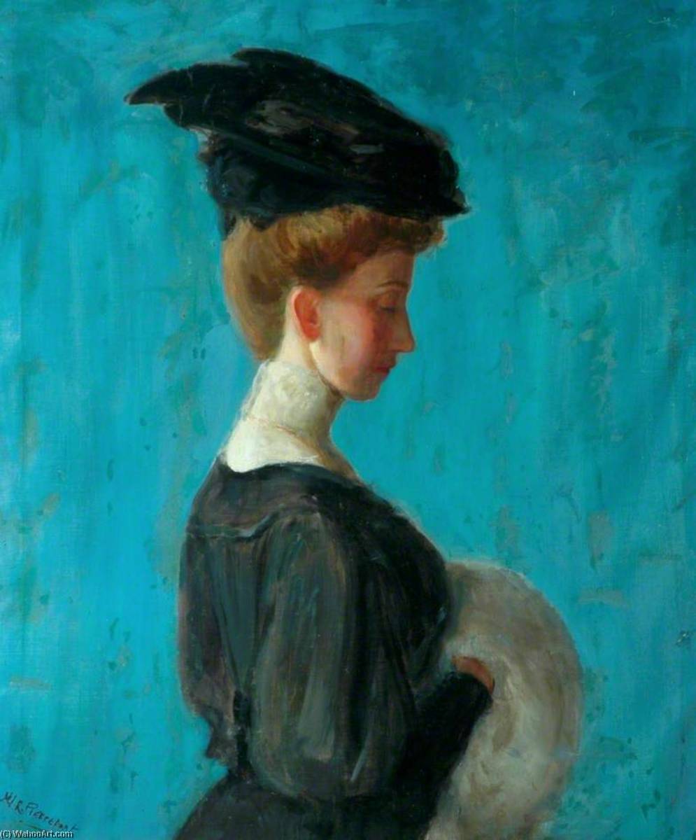 Miss Donald, The Housekeeper At Cliffe Castle — Marie Louise Roosevelt Pierrepont