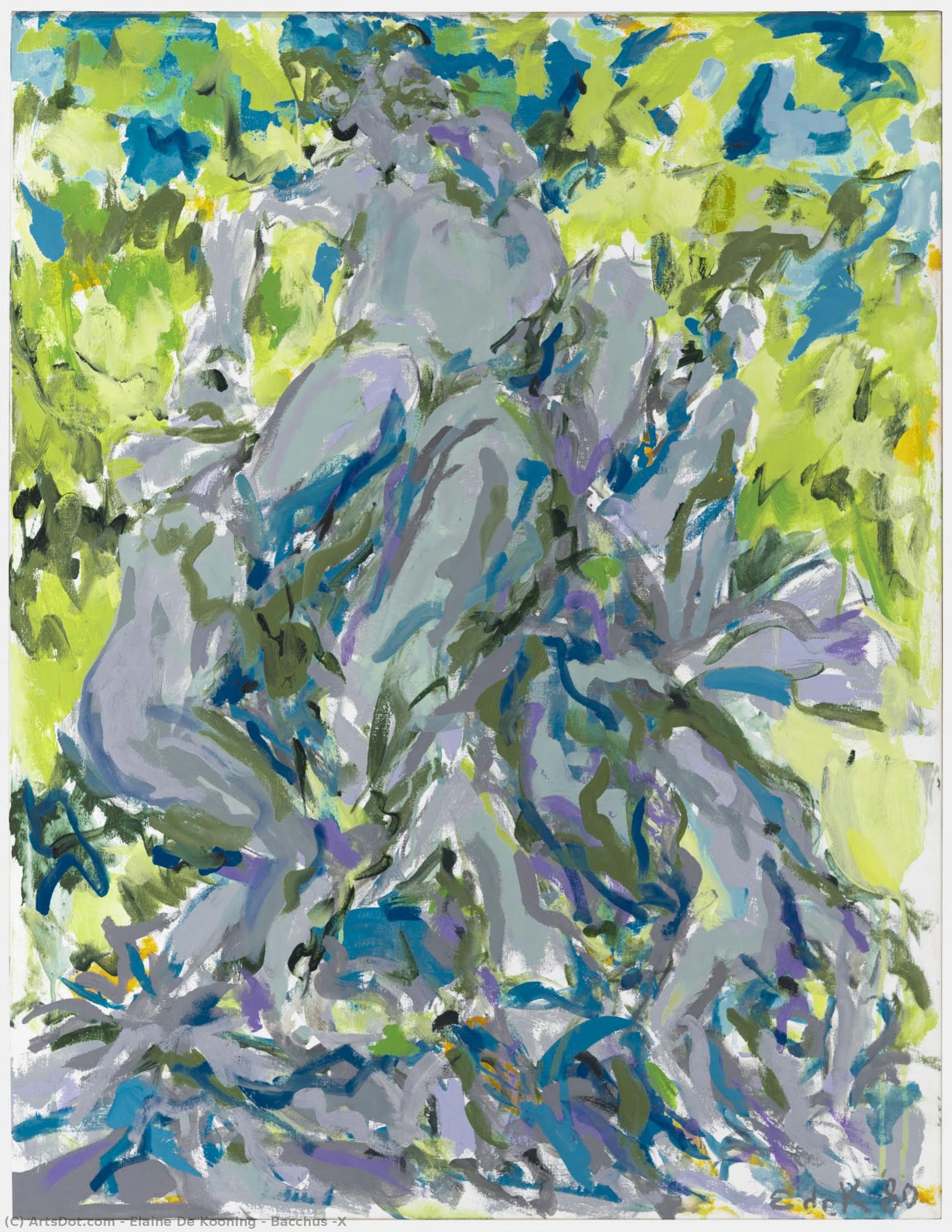 Bacchus #x — Elaine De Kooning