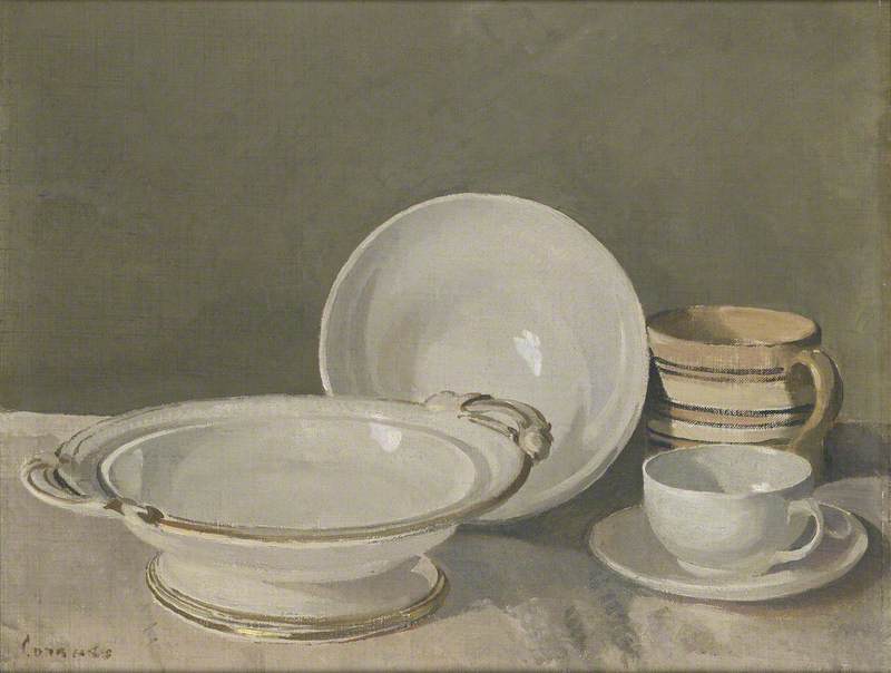 Still Life With Crockery — Philip Connard