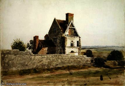 Remains Of Parton Hall, Staffordshire, — Cornelius Varley