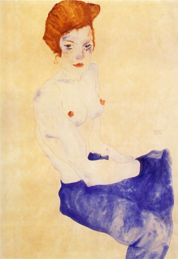 Seated Girl 1911 — Egon Schiele