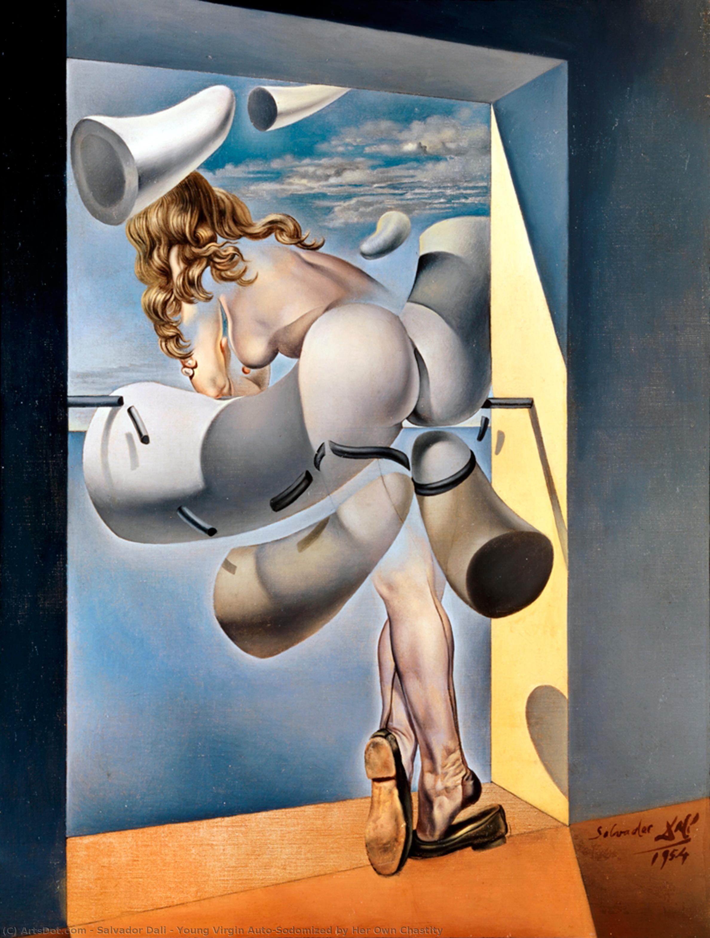 Young Virgin Auto-sodomized By Her Own Chastity — Salvador Dalí
