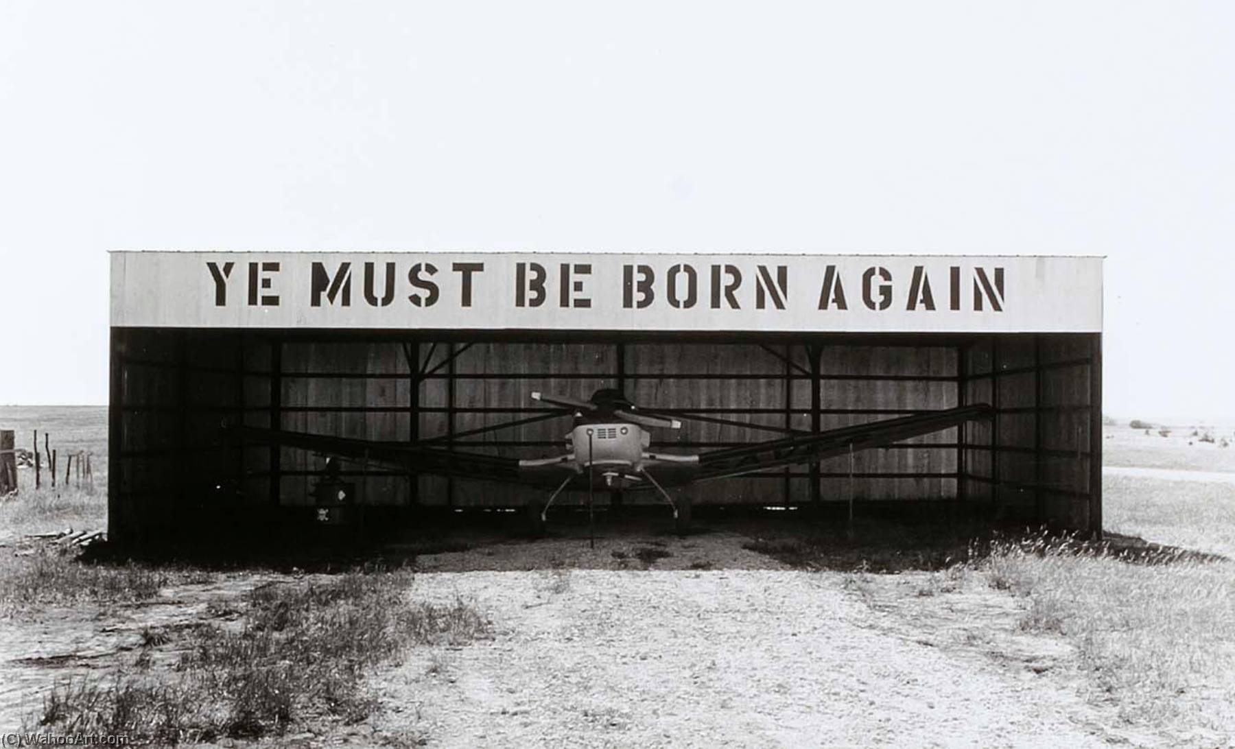 Airplane Hanger (sic), Jackson County, From The Kansas Documentary Survey Project — Larry W Schwarm