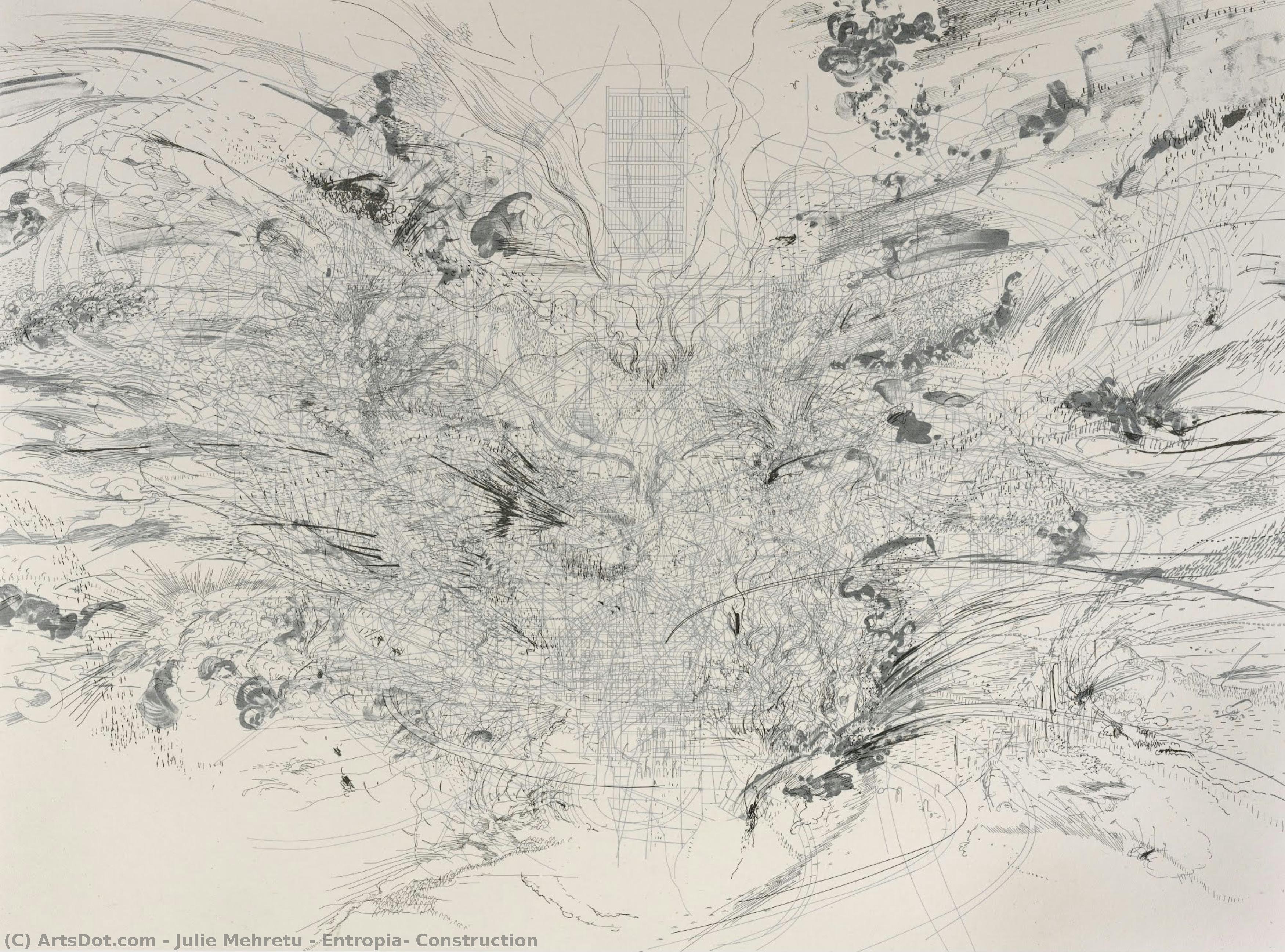 Entropia: Construction — Julie Mehretu