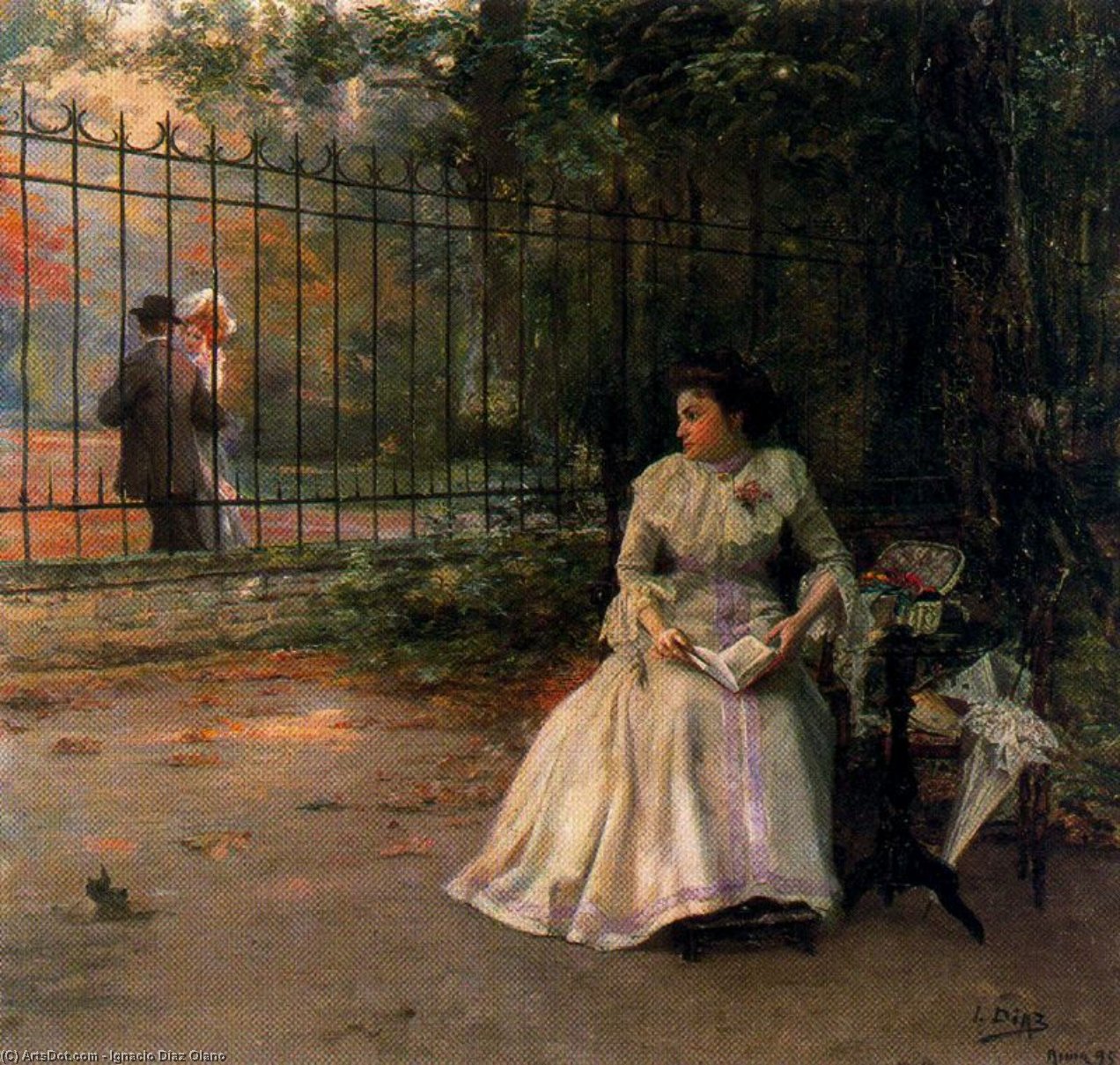 Envy. Reading In The Park — Игнасио Диас Олано