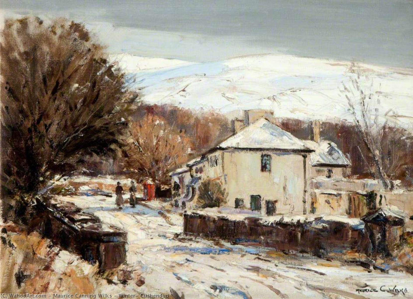 Winter, Cushendun — Maurice Canning Wilks