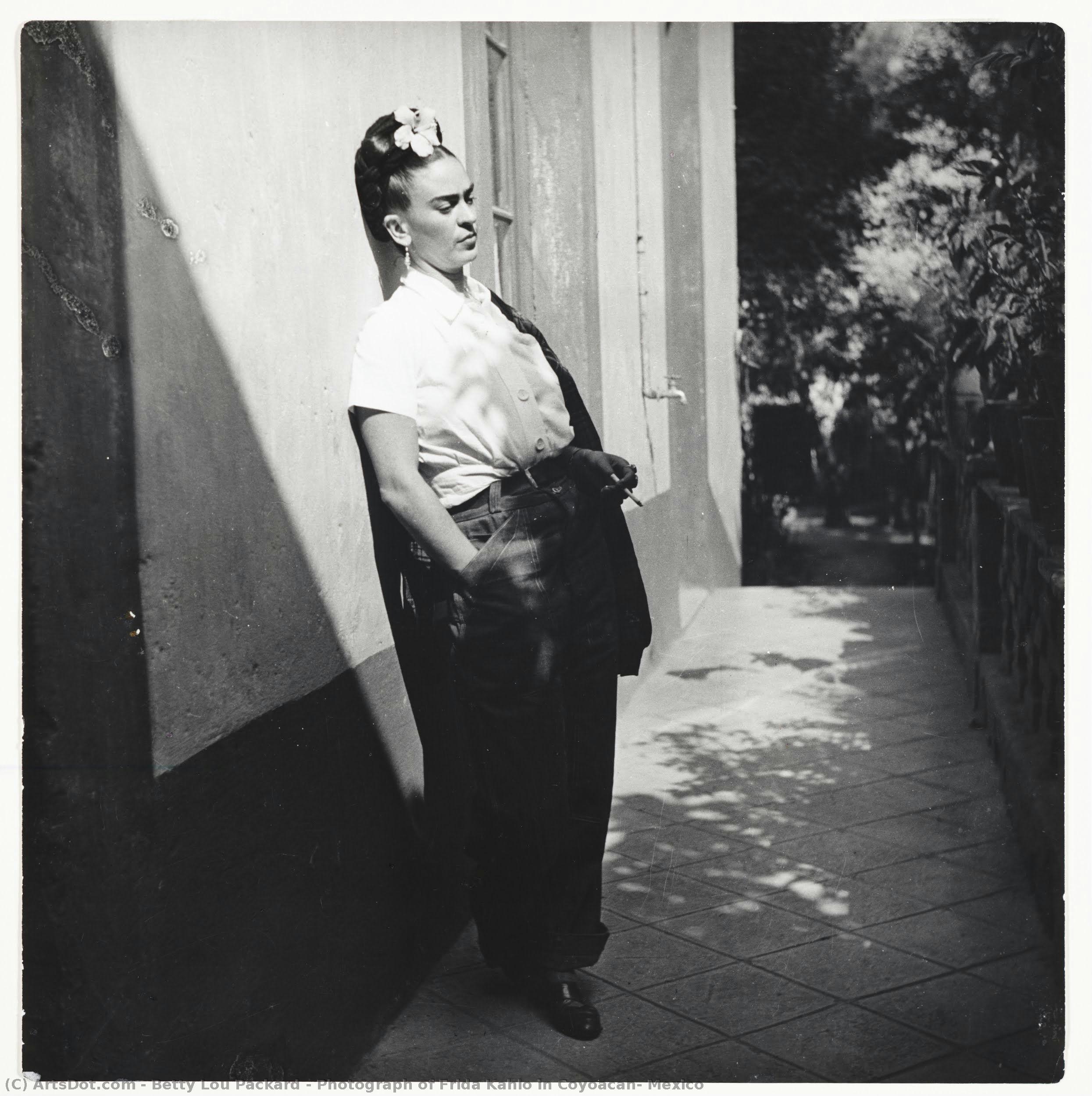 Photograph Of Frida Kahlo In Coyoacan, Mexico — Betty Lou Packard