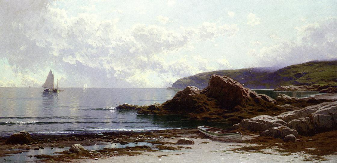 Sailing Off The Coast — Алфред Томпсон Бричер