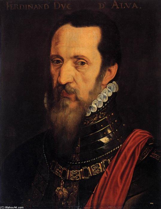 Portrait Of Ferdinand Alvarez De Toledo — Willem Adriaensz Key
