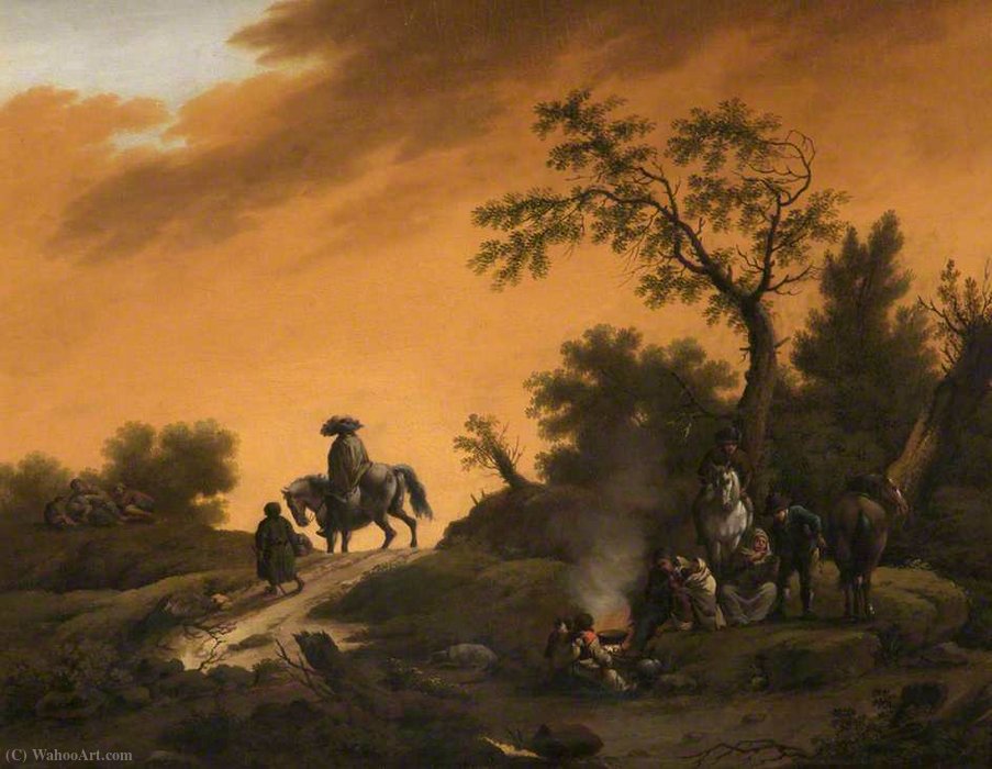 Dutch Landscape — Barend Gael Or Gaal
