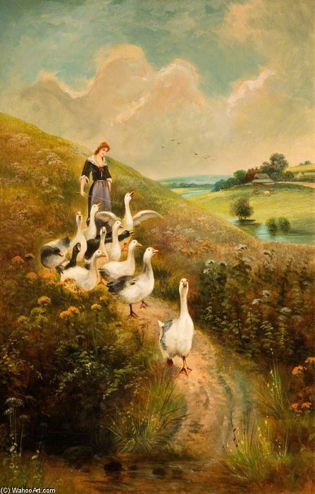 Goose Girl — Henry John Yeend King