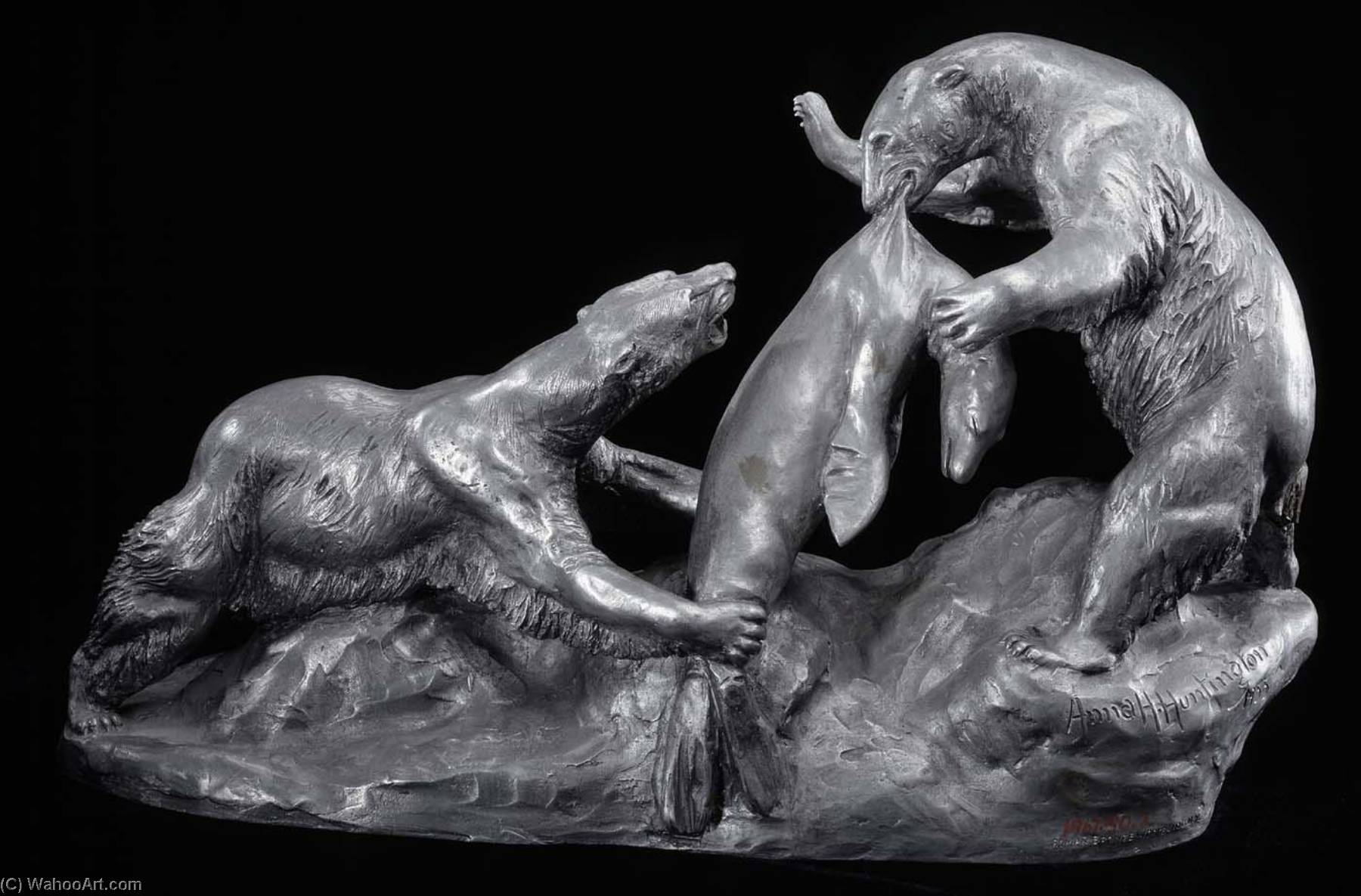 Bears And Seal — Anna Vaughn Hyatt Huntington